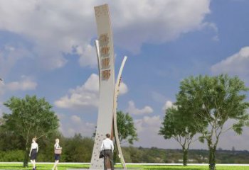 現代精神堡壘雕塑廠家 大型別墅區(qū)擺件  創(chuàng)意不銹鋼精神堡壘雕塑