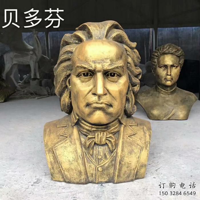 彩繪名人雕塑廠家  校園廣場擺件 街頭名人雕塑廠