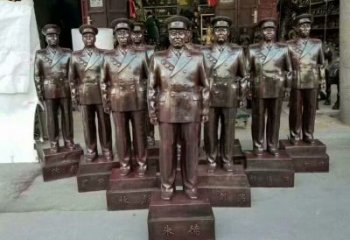 廣場偉人雕塑廠家 黨建小品  鑄造偉人雕塑擺件