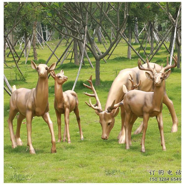 公園小鹿雕塑廠家