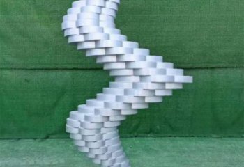 旋風雕塑廠家，抽象廣場擺件，不銹鋼旋風雕塑生產