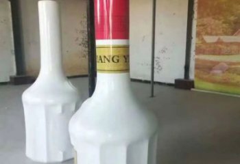 大型彩繪瓶子雕塑 仿真景觀雕塑 步行街雕塑擺件