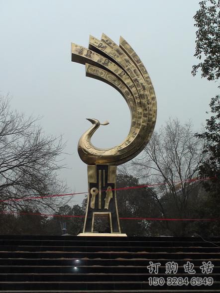 制作風景區鳳凰雕塑廠家 售樓處廣場雕塑 仿古擺件