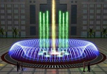 通用噴泉雕塑，燈光數(shù)控效果，公園廣場(chǎng)大型雕塑