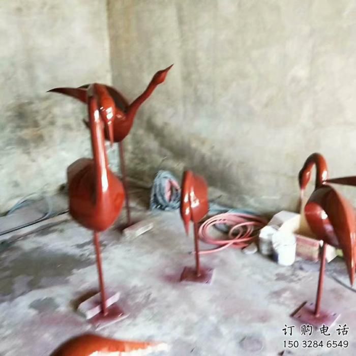 山東庭院鳥類雕塑，動物主題，鍍銅工藝