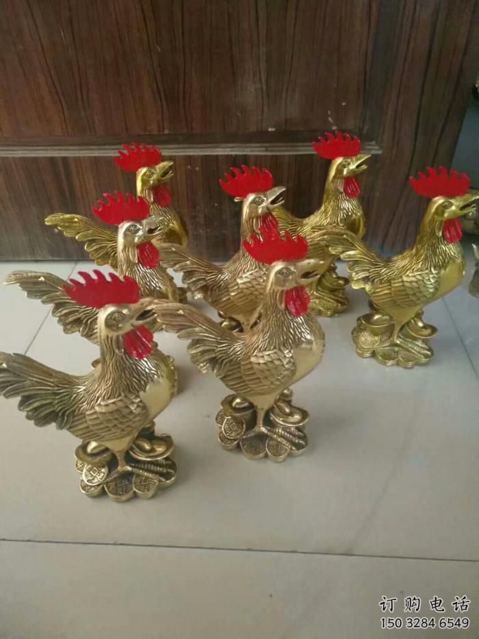 青海街道小雞雕塑，動物小品，剪影工藝