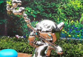 承接景區貓咪雕塑，鍍金歐式雕塑，鐵藝材質