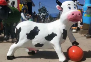 創(chuàng)意狗雕塑 步行街店門口雕塑 動物小品