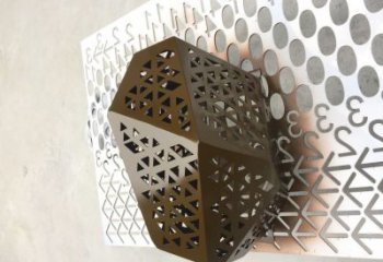 彩繪石塊雕塑 電鍍現代景觀石雕塑 公園石頭雕塑廠家