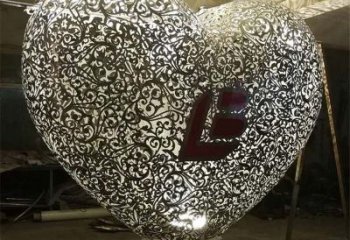 愛心雕塑供應廠家 公園賓館雕塑 彩繪雕塑制作