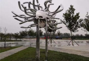 園林浪花雕塑體現(xiàn) 大型海浪雕塑 中式波浪雕塑生產(chǎn)廠家