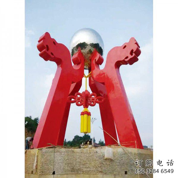 燈籠雕塑預(yù)用廠家 景觀雕塑 噴漆雕塑效果