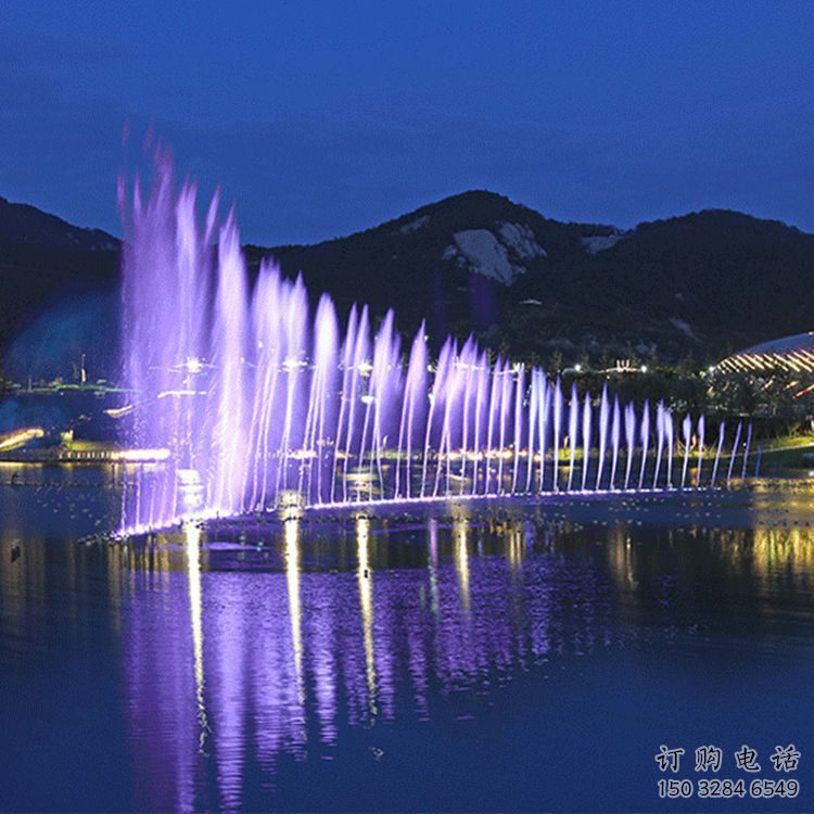 制造噴泉雕塑，燈光數(shù)控效果，程控配置結(jié)構(gòu)
