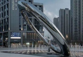 制作圓環雕塑，噴泉組合體，旱地圓環噴泉雕塑類型