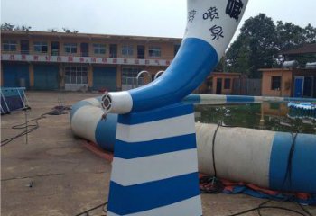 聲控水景雕塑，變頻吶喊噴泉景觀雕塑