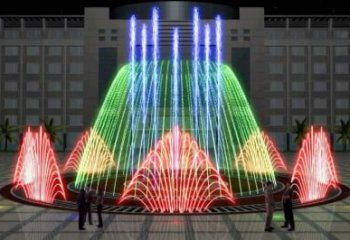 制作噴泉雕塑，燈光數(shù)控效果，公園噴泉雕塑生產(chǎn)商