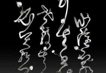 藝術字雕塑指用，景觀雕塑，不銹鋼藝術字雕塑點擊