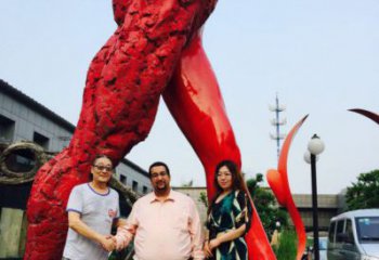 廣場人字雕塑優價，美陳組合，不銹鋼人字雕塑廠家特供