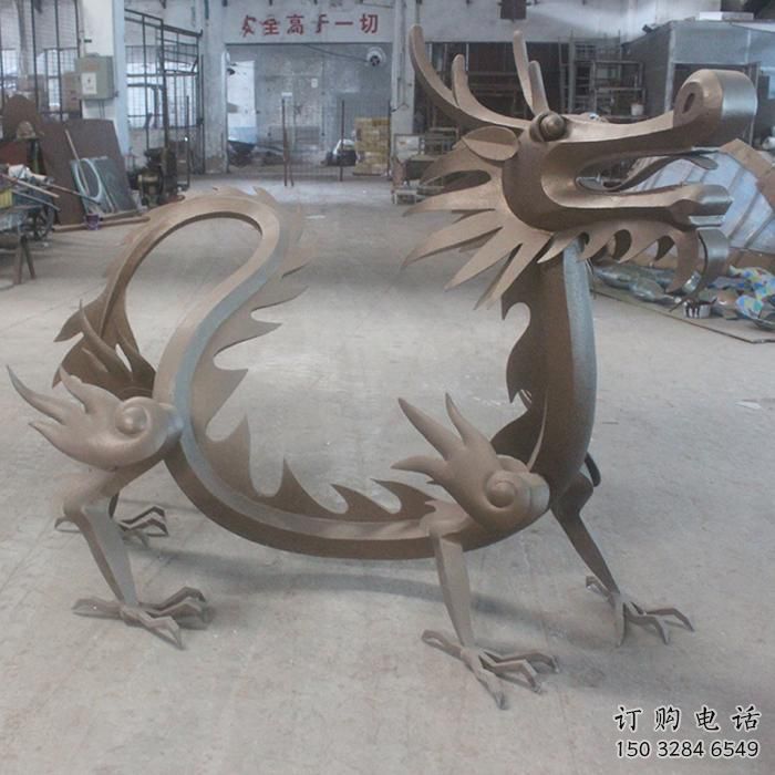 恐龍雕塑通用，街道標識，鐵藝恐龍雕塑承接