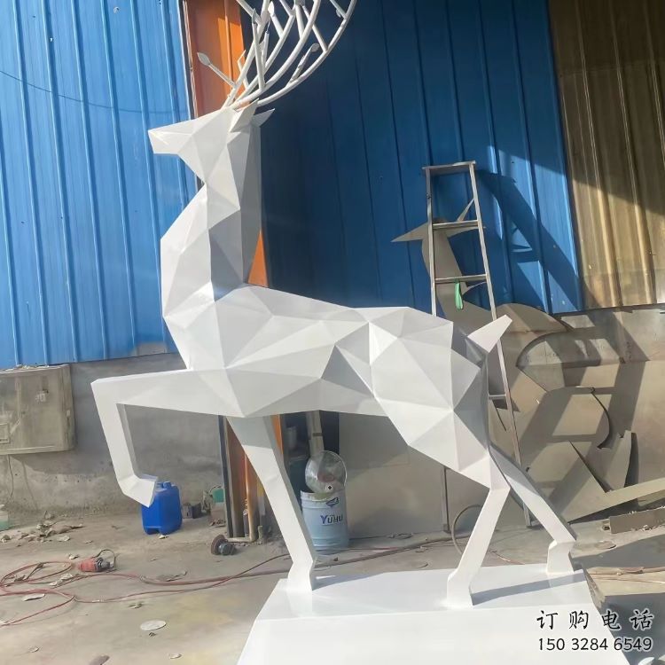 商業小鹿雕塑標準，廣場雕塑，烤漆小鹿雕塑供給