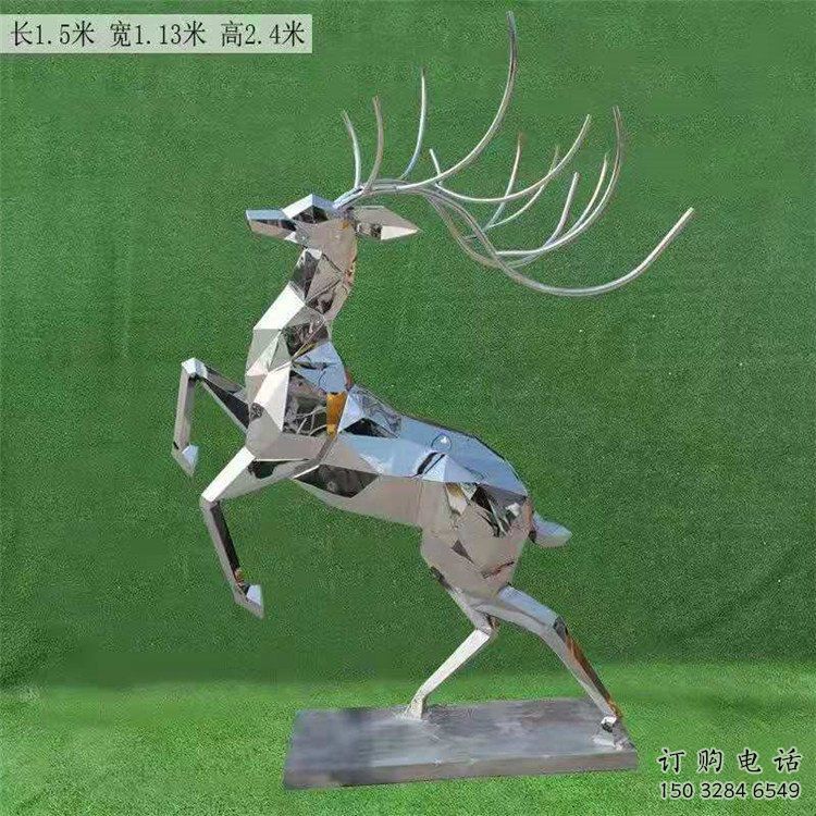 景觀小鹿雕塑選定，園林裝飾，大型切面小鹿雕塑公司