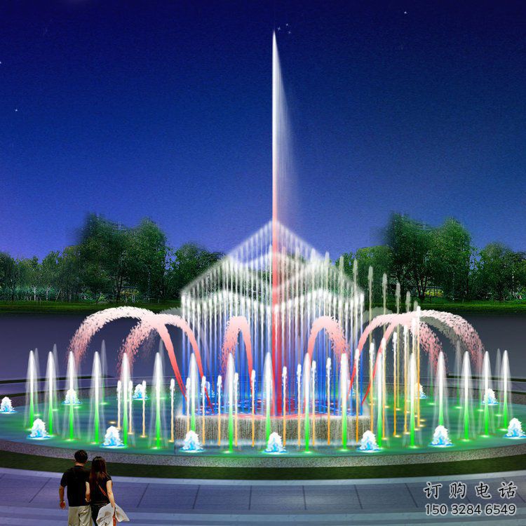 高噴壓力音樂噴泉裝置