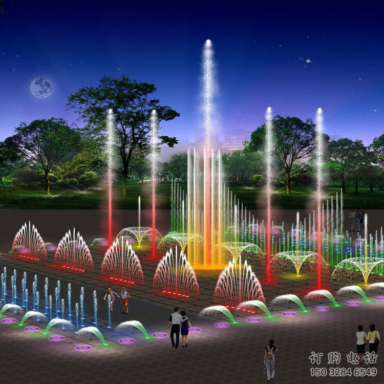 智能數碼音樂噴泉體系