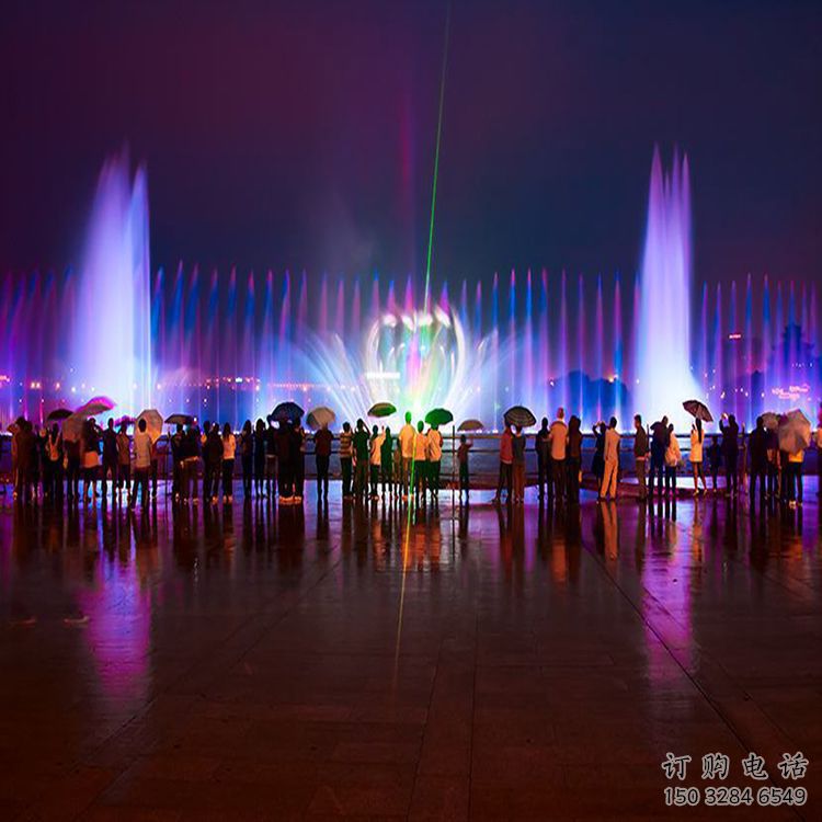 承接噴泉雕塑，燈光數控效果，大型水景雕塑