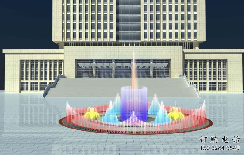水景冷霧搖擺噴泉雕塑，循環噴水模式噴泉雕塑承接