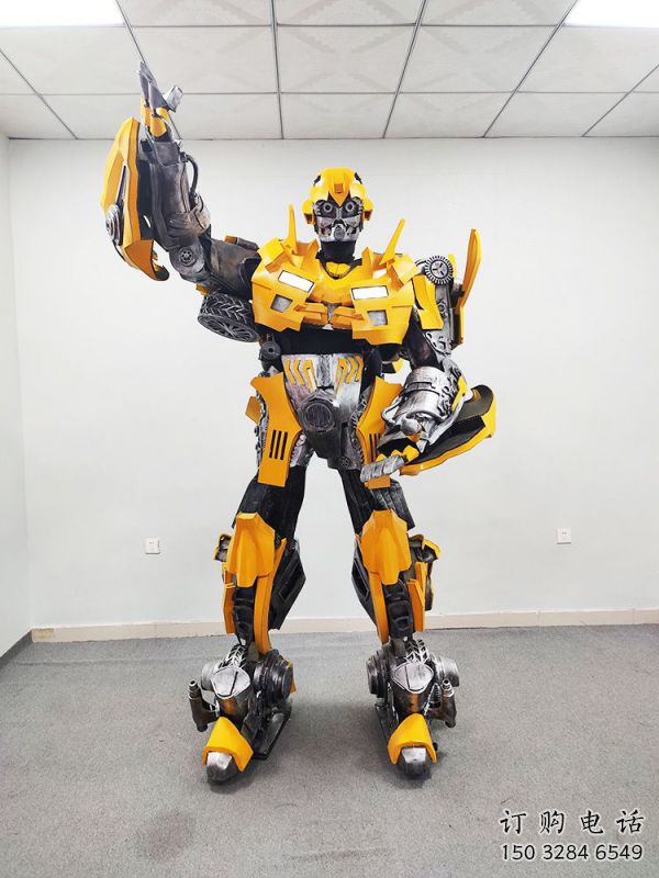 影視城大黃蜂版科邁羅雕塑