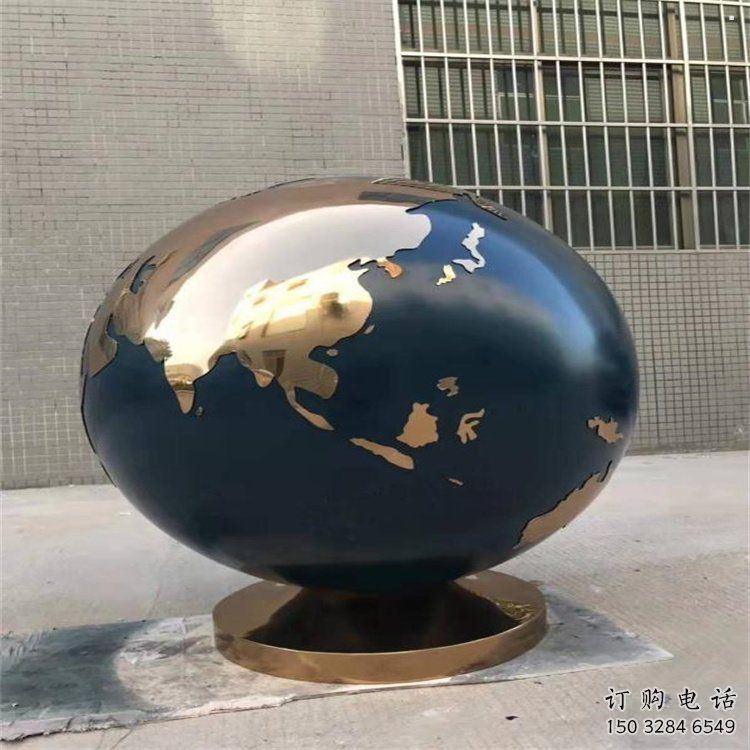地球雕塑特供，藝術雕塑，不銹鋼地球雕塑廠家優選