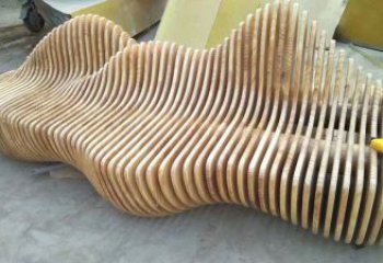 售樓部坐凳雕塑，噴砂雕塑，烤漆題材