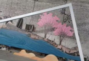 鏤空樹景墻雕塑,屏風元素背景墻雕塑