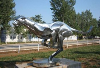 雕塑恐龍景觀制造，街景小品，鏡面恐龍雕塑優(yōu)價