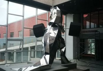 恐龍雕塑訂做，景區雕塑，鏡面恐龍雕塑定價