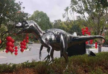 恐龍雕塑服務商，景觀雕塑，鏡面恐龍雕塑選定