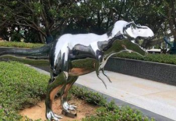 恐龍雕塑優選，拋光藝術，景觀鏡面恐龍雕塑選用