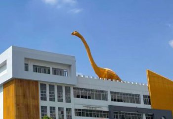 景觀恐龍雕塑供需，彩鋼制作，大型烤漆恐龍雕塑公司