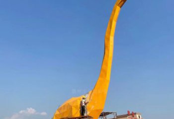 園林恐龍雕塑預定，城區小品，烤漆恐龍雕塑制造商