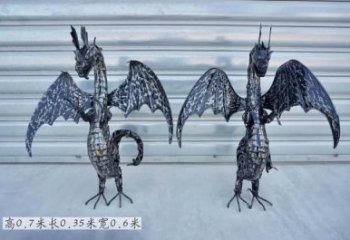 恐龍雕塑常用，鋼管組合，景觀鐵藝恐龍雕塑定價