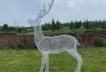 廣場(chǎng)梅花鹿雕塑供求，露天雕塑，燈光梅花鹿雕塑標(biāo)準(zhǔn)