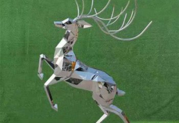 景觀小鹿雕塑選定，園林裝飾，大型切面小鹿雕塑公司