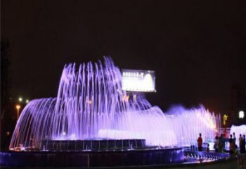 生產(chǎn)噴泉雕塑，燈光數(shù)控效果，公園噴泉雕塑廠