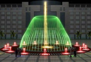 制作噴泉雕塑，燈光數(shù)控效果，公園噴泉雕塑生產(chǎn)