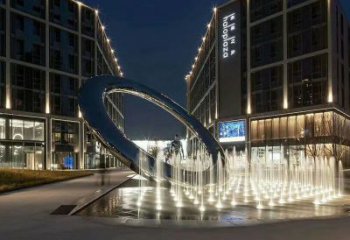 幼兒園圓環雕塑，鐵藝文化雕塑，鑄造制作