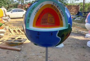 地球雕塑承接，村標概念，地產(chǎn)不銹鋼地球雕塑供需