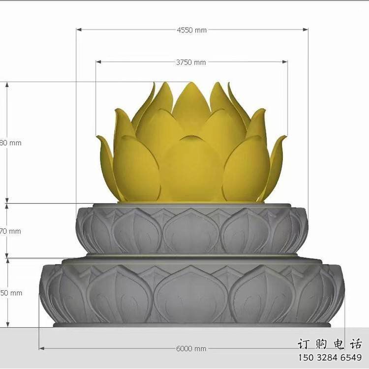 現(xiàn)代臥蓮雕塑制作，景區(qū)案例，不銹鋼臥蓮雕塑定做廠家