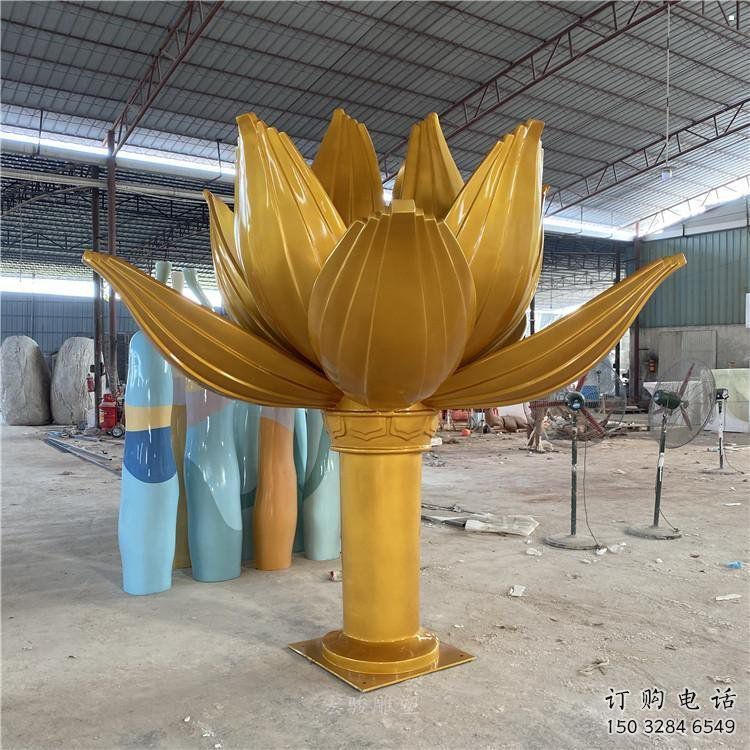 室內(nèi)紫荊花雕塑