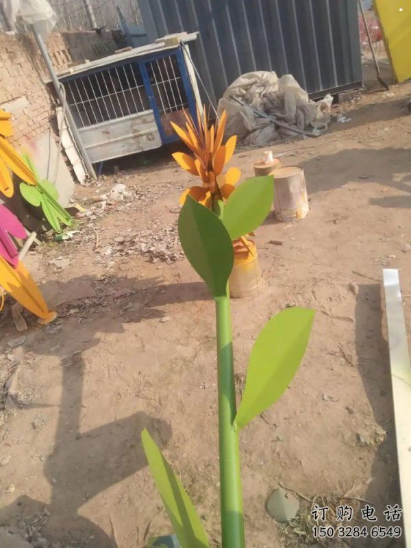 房地產向日葵雕塑