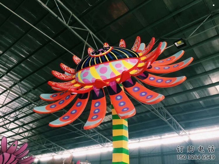 園林向日葵雕塑